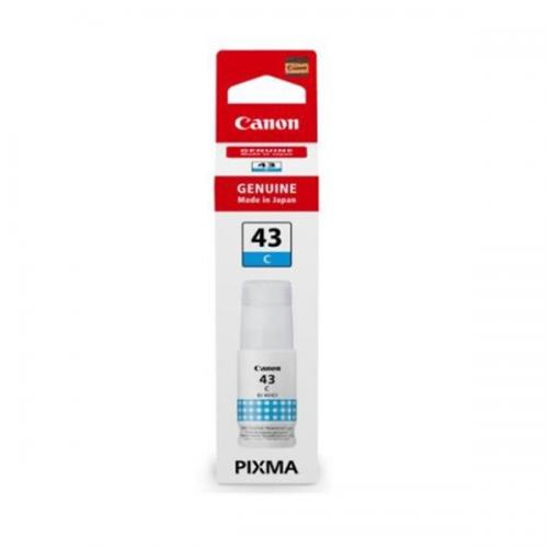 Cartus Cerneala Original Canon Cyan, GI-43C, pentru Pixma G540|G640, 3.7K, , "4672C001AA"