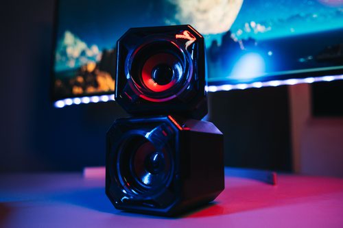 BOXE GAMING VERBATIM SUREFIRE GATOR EYE, 2.0, 5W, RED "48820"