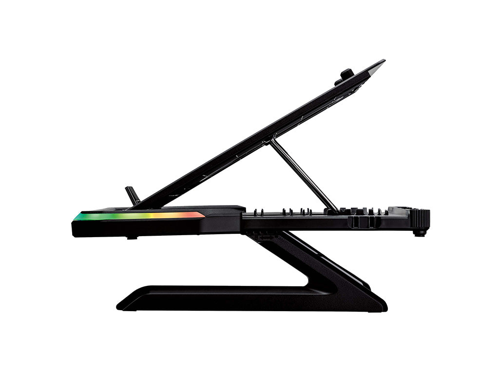STAND Notebook Verbatim Portus X1 Foldable Laptop Stand with RGB "48842"