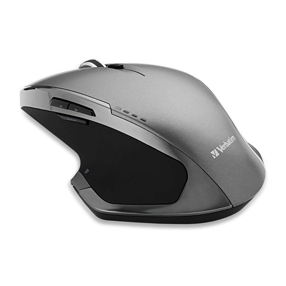 MOUSE VERBATIM FARA FIR DELUXE 8 BUTOANE ILUMINARE ALBASTRA "49041" (TIMBRU VERDE 0.18 LEI)