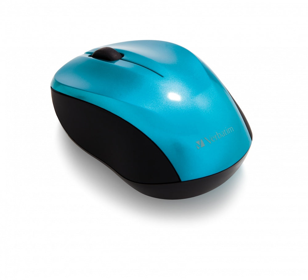 MOUSE Verbatim GO NANO WIRELESS CAR BLUE, "49044"
