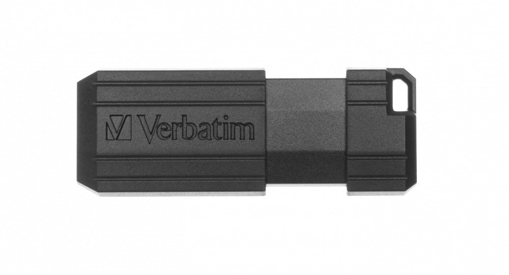 MEMORII USB Verbatim 2.0 PINSTRIPE 128GB BLACK, "49071"