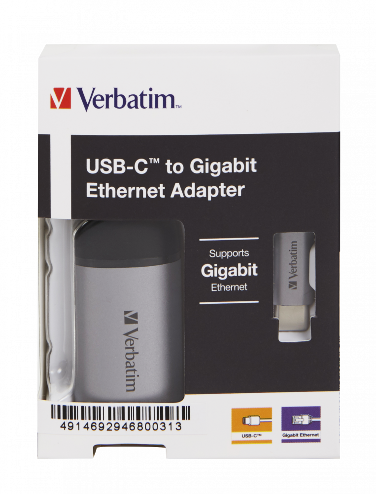CABLU ETHERNET VERBATIM , USB-C, CABLU 10CM "49146"