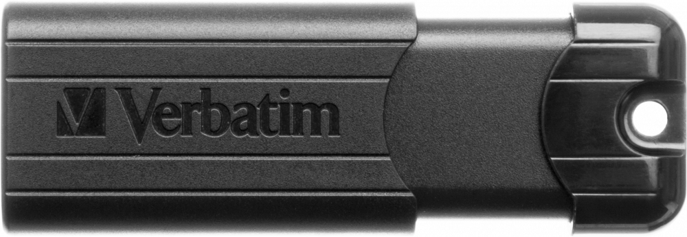 MEMORIE USB VERBATIM PINSTRIPE 128GB USB 3.0, NEGRU "49319"