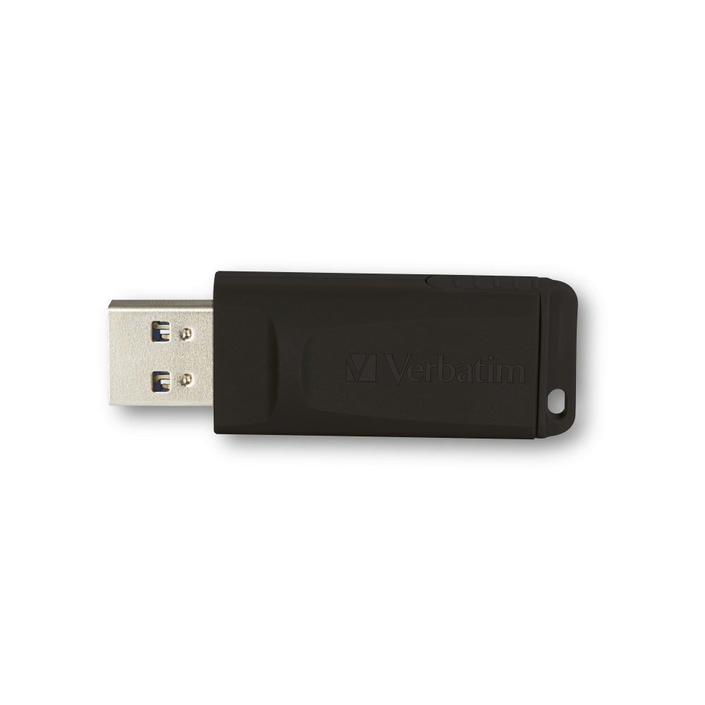 MEMORIE USB VERBATIM SLIDER, USB 2.0, 128GB BLK, "49328"