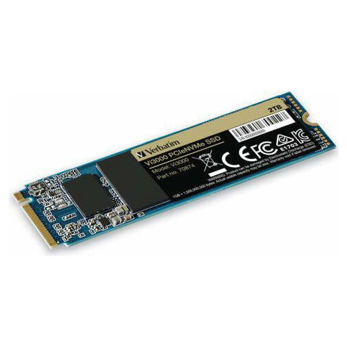 SSD Verbatim Vi3000 PCle NVMe 2TB M.2 