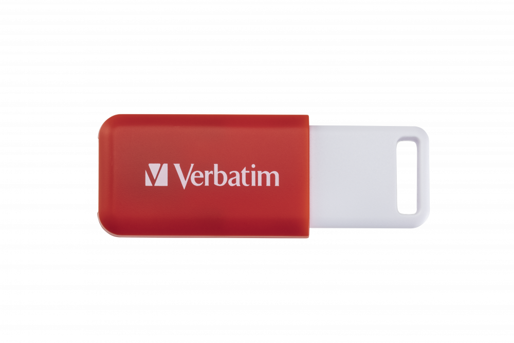 MEMORIE USB VERBATIM DATABAR 16GB USB 2.0 ROSU "49453"