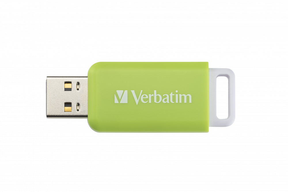 MEMORIE USB VERBATIM DATABAR 32GB USB 2.0 VERDE "49454"