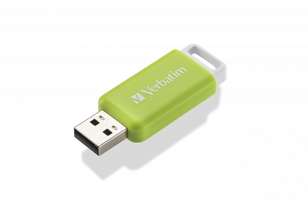 MEMORIE USB VERBATIM DATABAR 32GB USB 2.0 VERDE "49454"