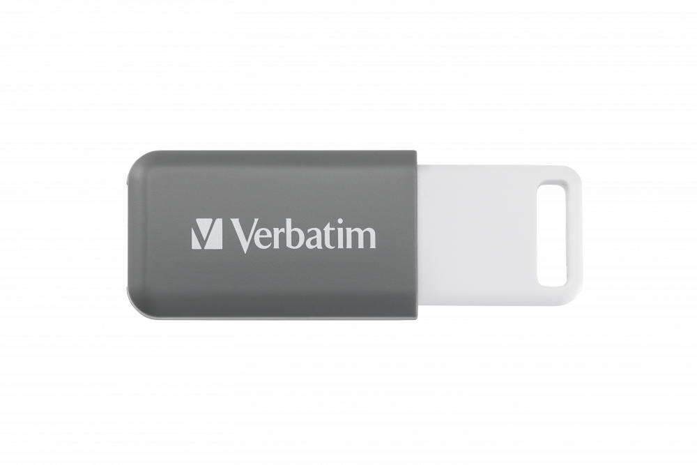 MEMORIE USB VERBATIM DATABAR 128GB USB 2.0, GRI "49456"