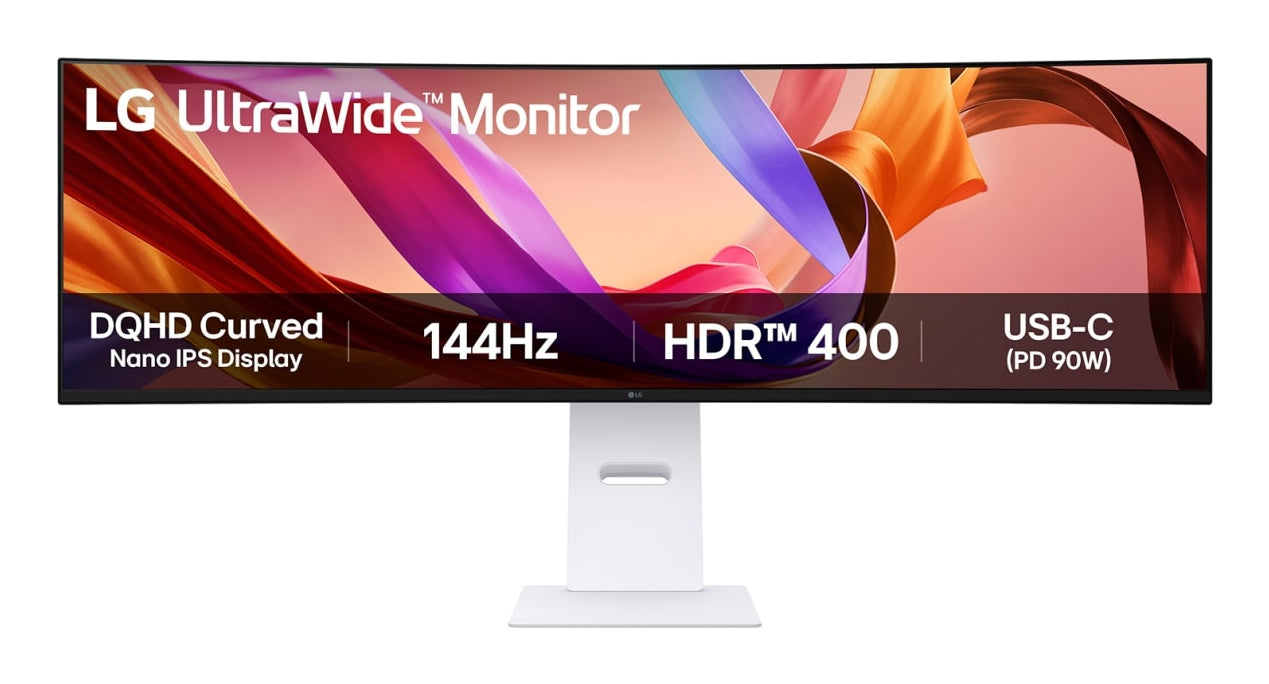 Gaming UltraWide 49U950A-W Curbat 49 inch DQHD IPS 5 ms 144 Hz USB-C HDR FreeSync Premium & G-Sync Compatible "49U950A-W"