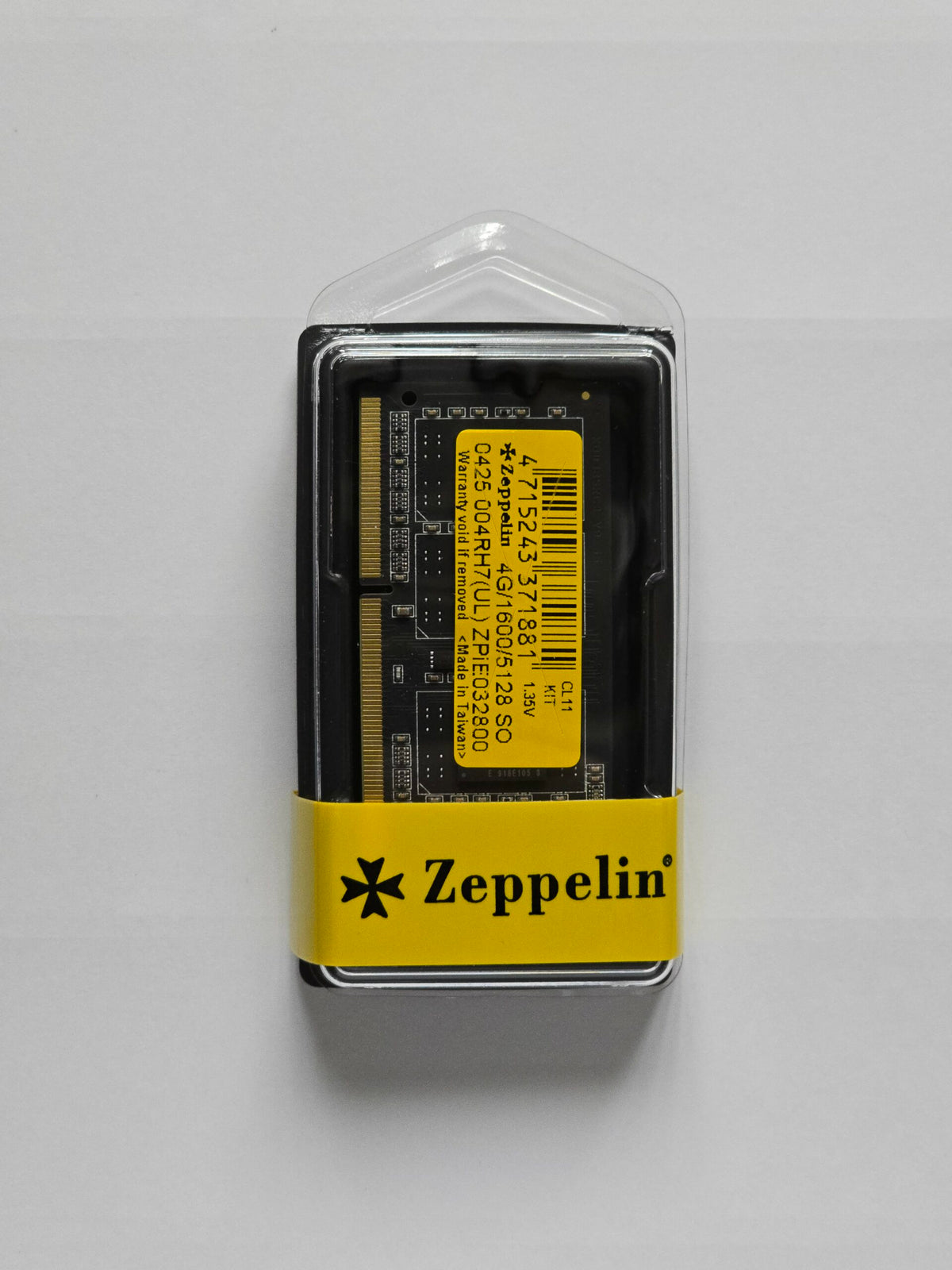 MEMORIE SODIMM Zeppelin DDR3 8GB frecventa 1600 MHz, (kit 2 x 4GB), low voltage, retail 
