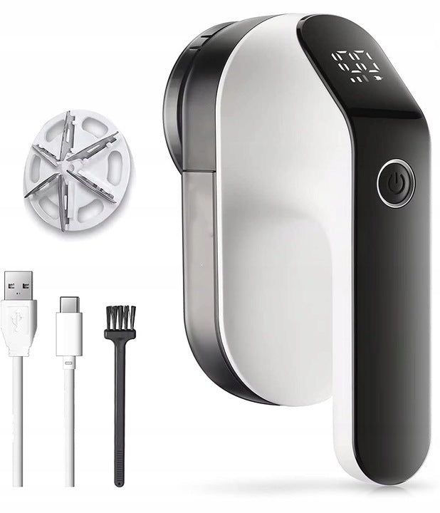 Aparat de curatat scame, 3 trepte, afisaj LCD, incarcare USB, pentru toate tipurile de tesaturi - 3