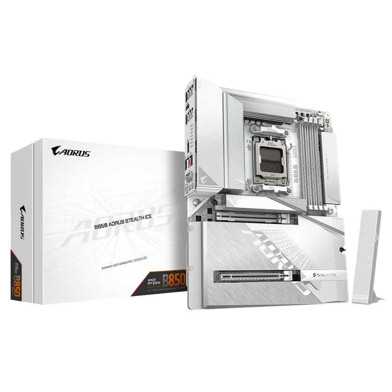 MB Gigabyte B850E AORUS STEALTH ICE AM5
