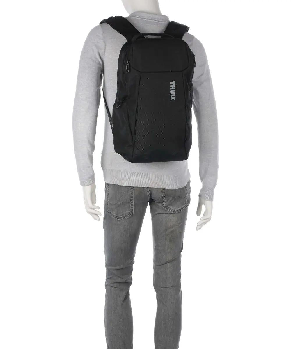 RUCSAC THULE , pt. notebook de max. 15.6 - 17 inch, 23 l, 1 compartiment, buzunar frontal x 3 | buzunar lateral x 2, waterproof, poliester, negru, Accent 3205381