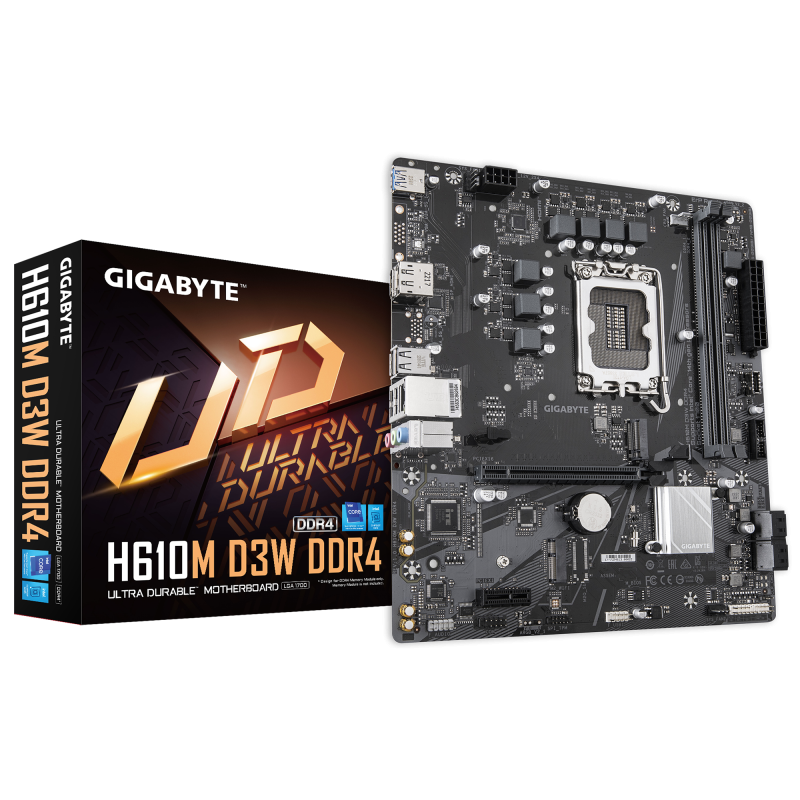 MB GIGABYTE H610M D3W LGA1700 DDR4