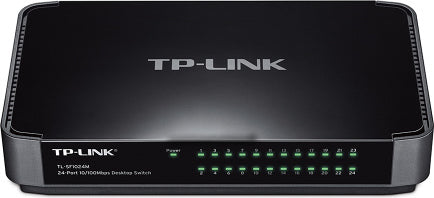 SWITCH TP-LINK 24 porturi 10/100Mbps, carcasa plastic "TL-SF1024M"