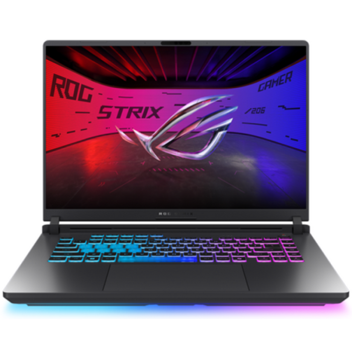 Laptop Gaming ASUS ROG Strix G16, cu procesor AMD Ryzen 9 8940HX, 16'' IPS, 16 GB DDR5, 512 GB, nVidia GeForce RTX 5050, 8GB 