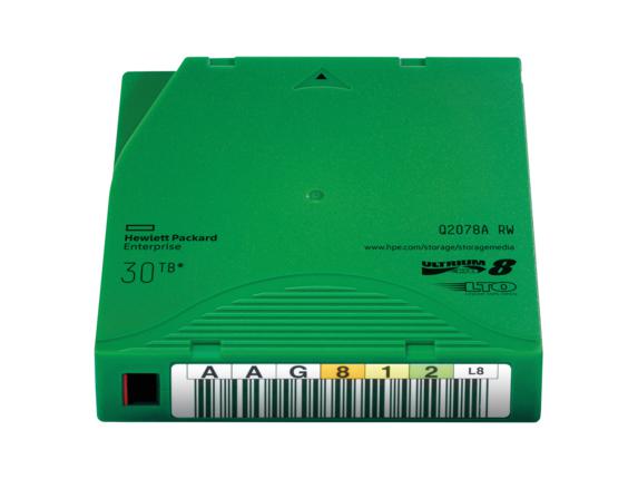 HPE LTO-8 30TB Rw Data Cartridge (HPE LTO-8 Ultrium 30TB Rw Data Cartridge)