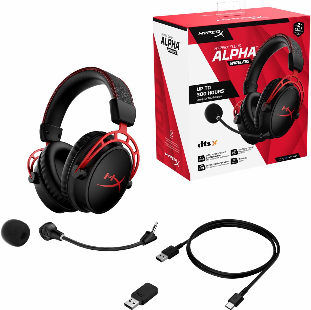HP HEADPHONES HYPERX CLOUD ALPHAS WR "4P5D4AA"
