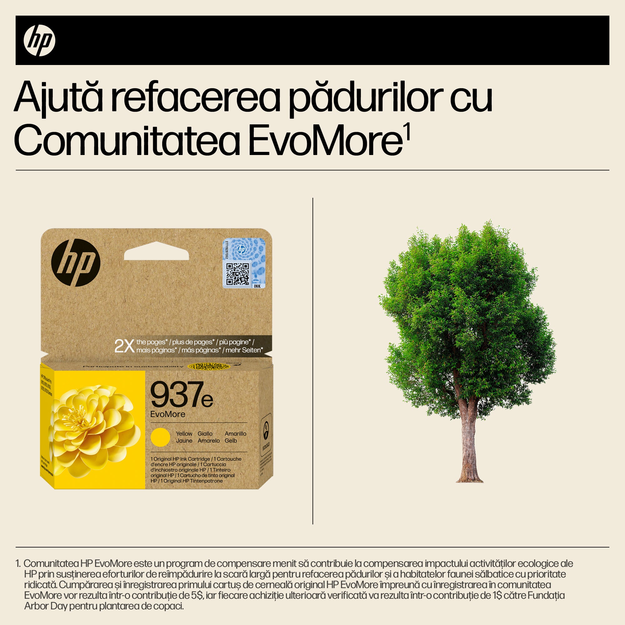 Cartus Cerneala Original HP Yellow, nr.937e, pentru OJ PRO 9110|9120|9130|9720|9730, 1.65K, incl.TV 0.8 lei)"4S6W8NE"