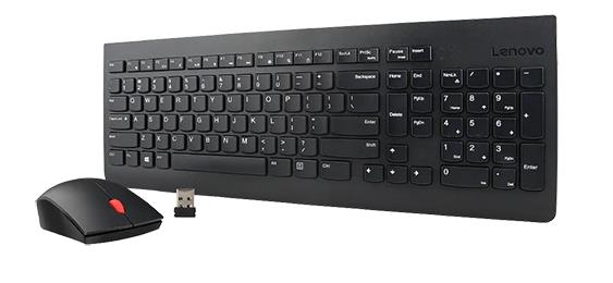 Lenovo Essential Wireless Keyboard and Mouse Combo U.S. English (US) "4X30M39458" – Tastaturi