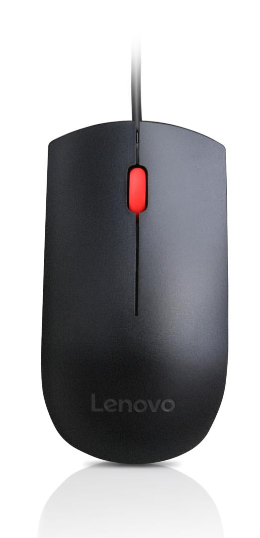 MOUSE LENOVO, PC sau NB, cu fir, USB, optic, 1600 dpi, butoane/scroll 3/1, , negru, "4Y50R20863"