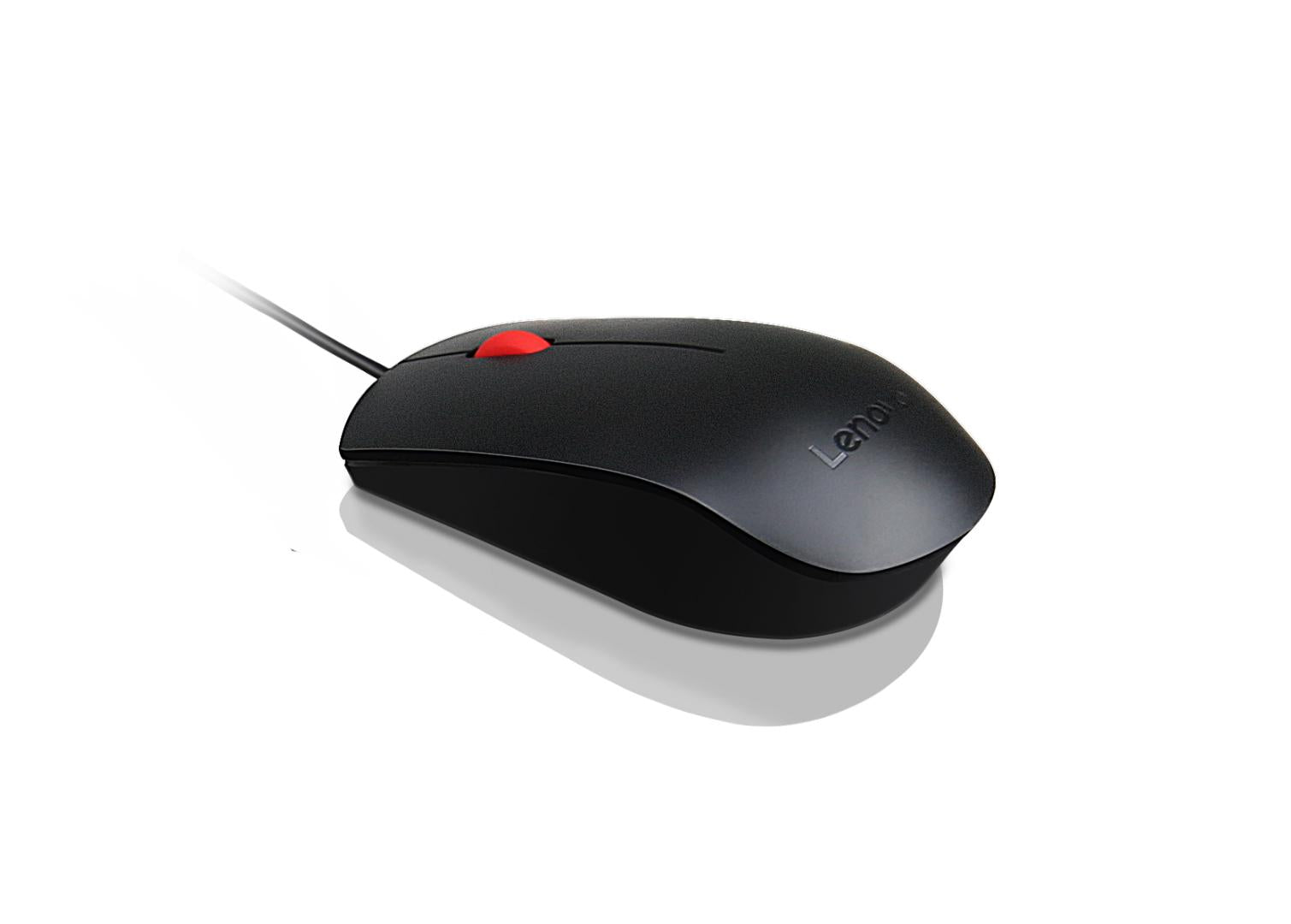MOUSE LENOVO, PC sau NB, cu fir, USB, optic, 1600 dpi, butoane/scroll 3/1, , negru, "4Y50R20863"
