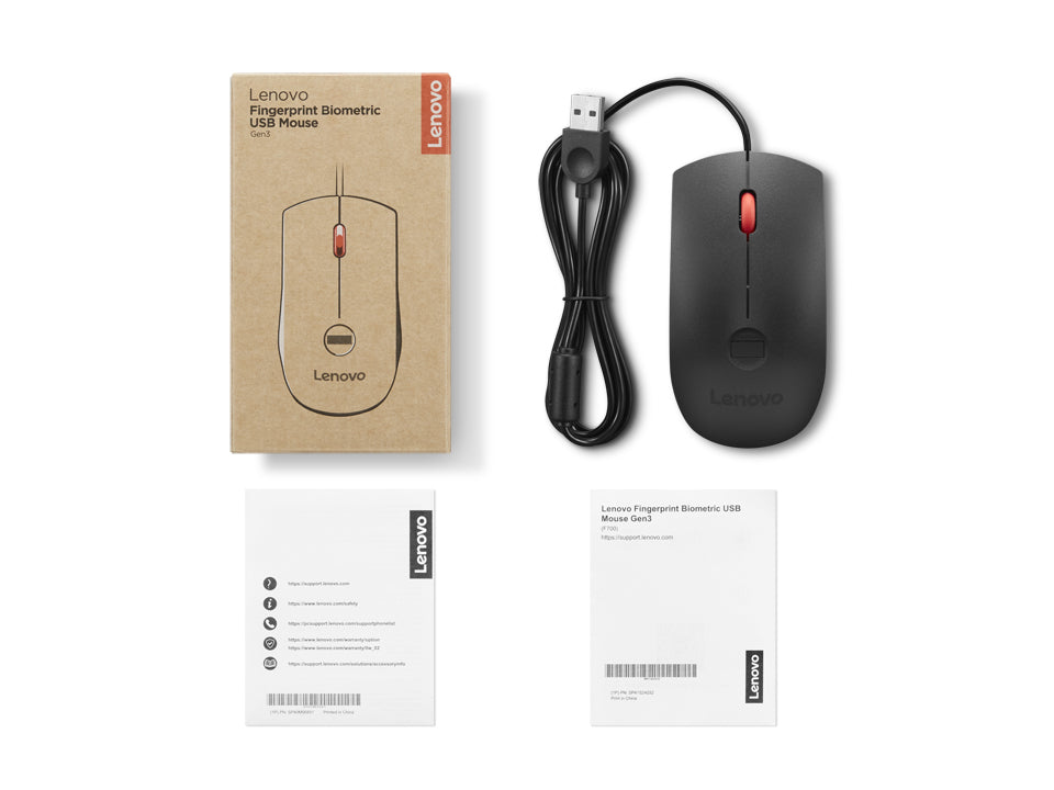 LN Fingerprint Biometric USB Mouse G3 "4Y51S24029"