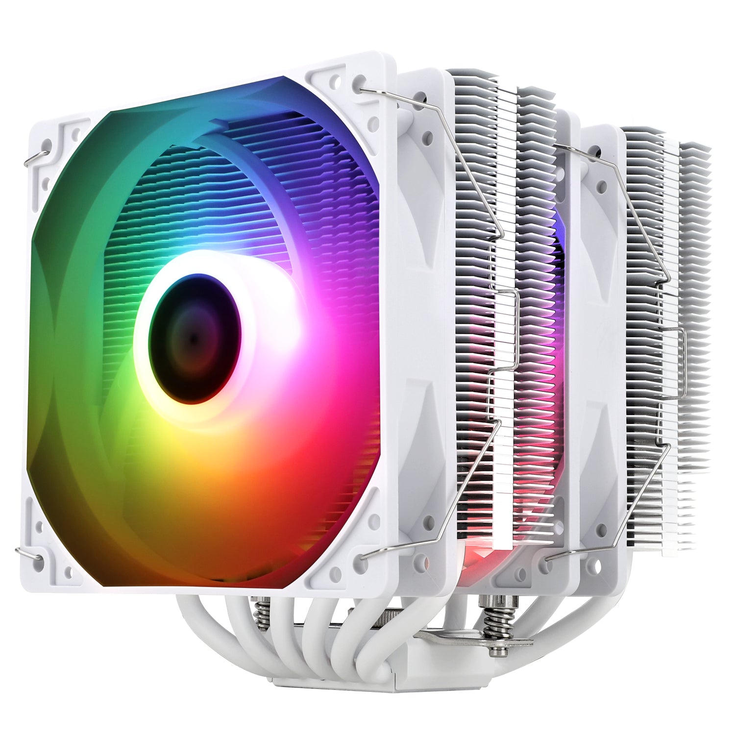 COOLER Thermalright "Peerless Assassin 120 SE White ARGB" skt. Intel si AMD, racire cu aer, vent. 120mm, 1500 rpm, 6 heatpipes, inaltime 155mm, ARGB,"Peerless Assassin 120 SE White ARGB"