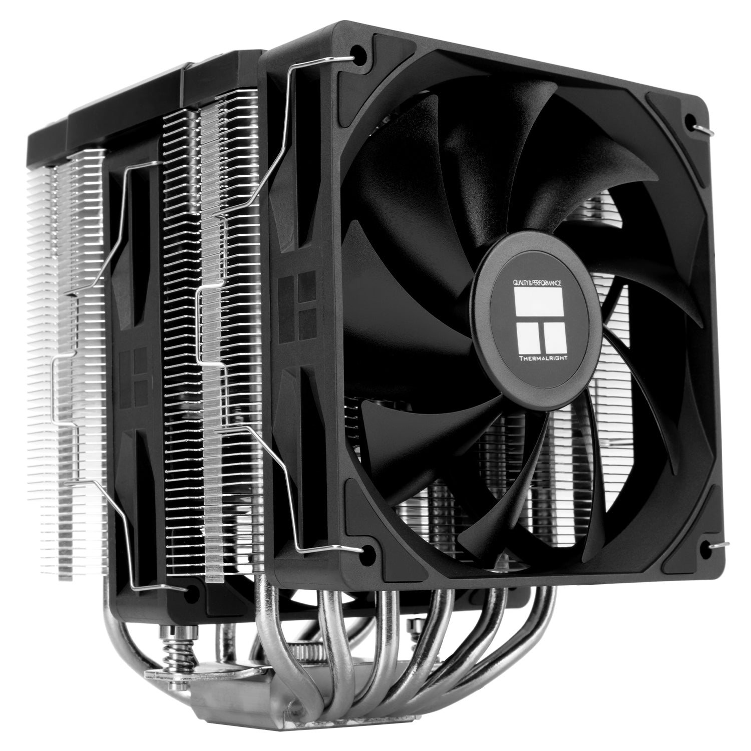 COOLER Thermalright "Peerless Assassin 120 Digital Black" skt. Intel si AMD, racire cu aer, vent. 2 x 120mm (TL-C12C-X28 V2), 1850 rpm, 6 heatpipes, inaltime 162mm, ,"Peerless Assassin 120 Digital Black"
