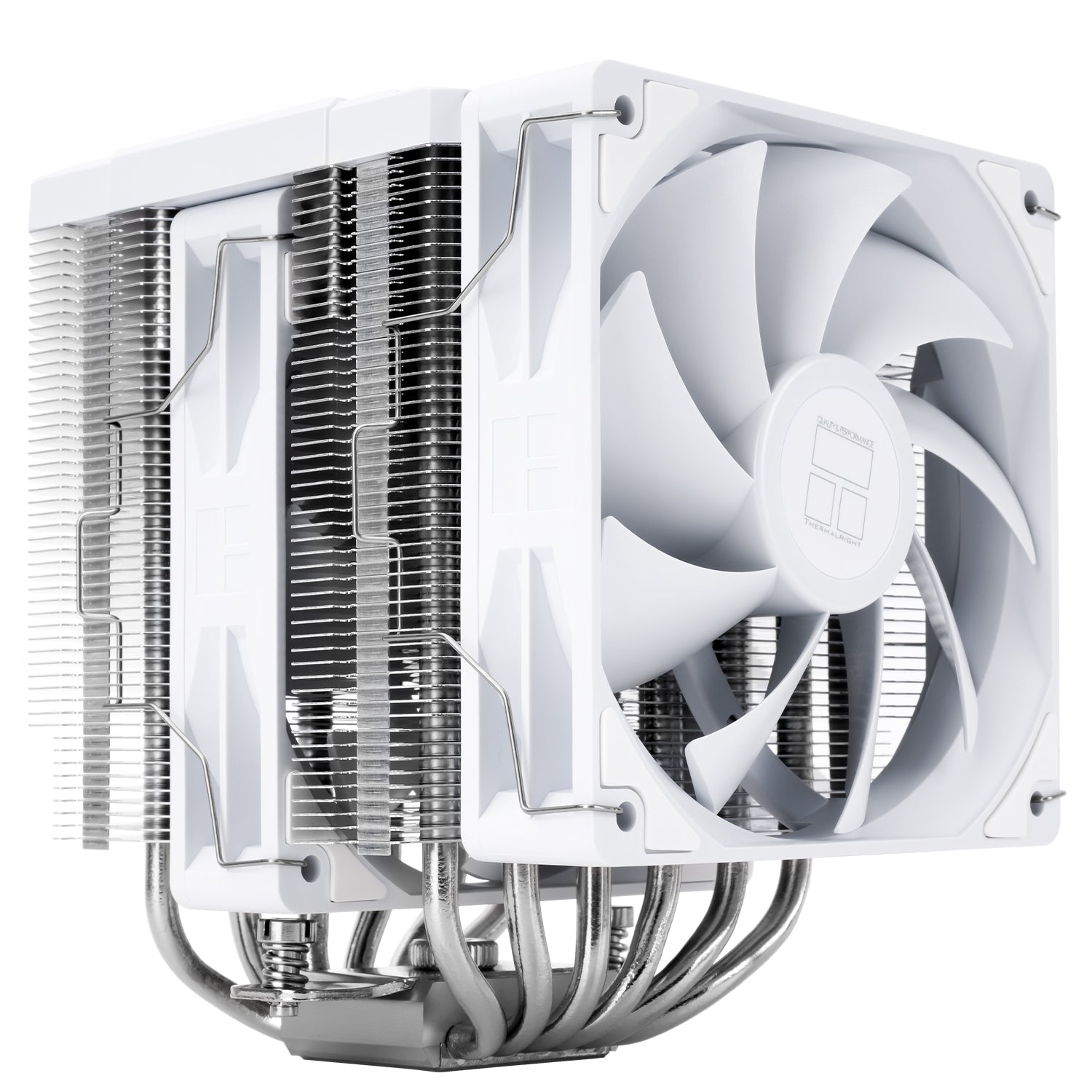 COOLER Thermalright "Peerless Assassin 120 Digital White" skt. Intel si AMD, racire cu aer, vent. 2 x 120mm (TL-C12C-X28 V2), 1850 rpm, 6 heatpipes, inaltime 162mm, ,"Peerless Assassin 120 Digital White"