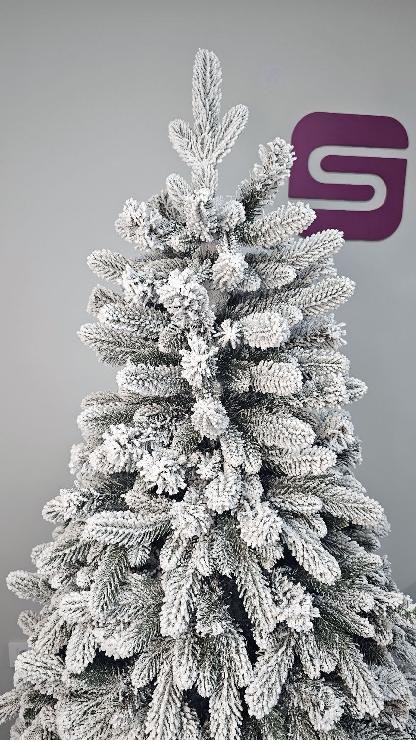 Brad artificial Christmas Deluxe by Sersimo, Global nins, mix 2D+3D, 180cm