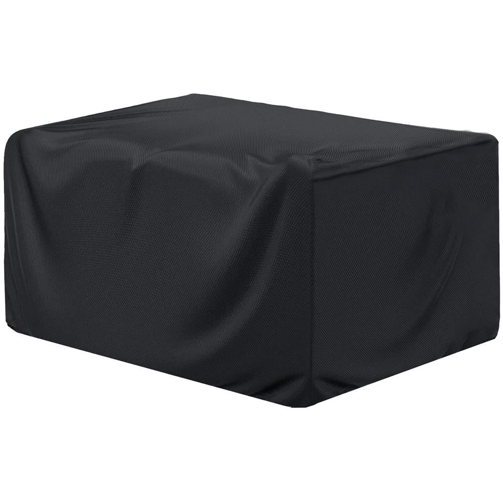 Husa mobilier gradina, impermeabila, cu protectie UV, 152x104x71cm, negru