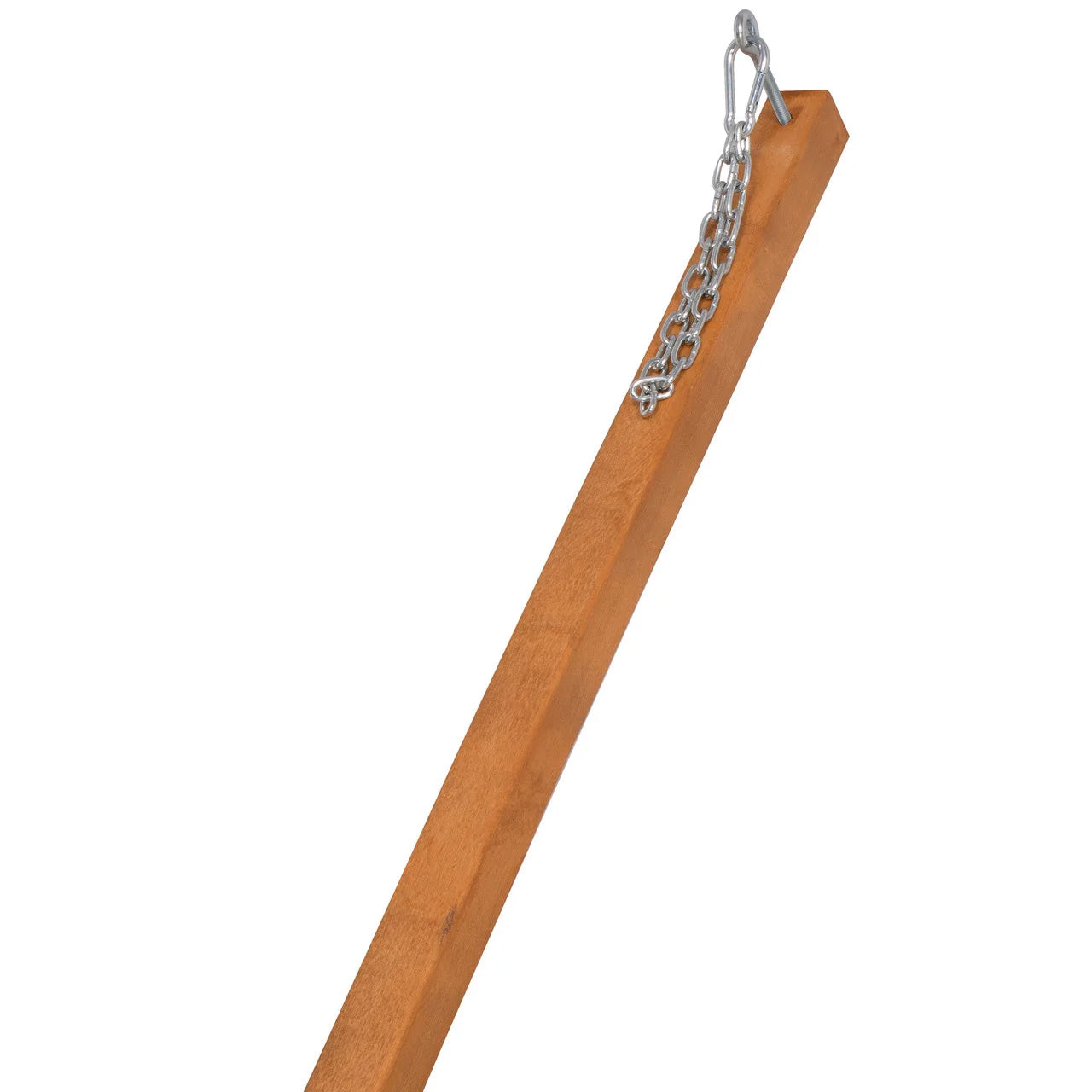 Suport hamac Sersimo cu cadru din lemn pentru gradina, sarcina maxima 150kg, culoare maro