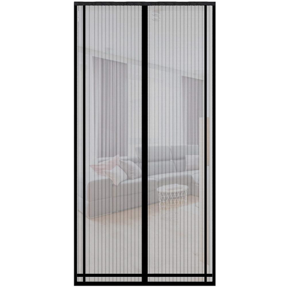 Plasa anti-insecte, inchidere magnetica, latime 80-100cm, inaltime 210-220cm, negru