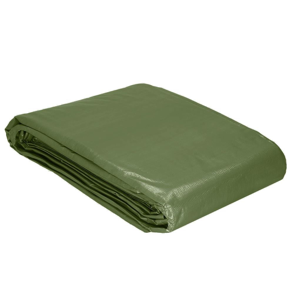 Prelata din polietilena impermeabila laminata, 120g/m2, 2x3m, verde - 6