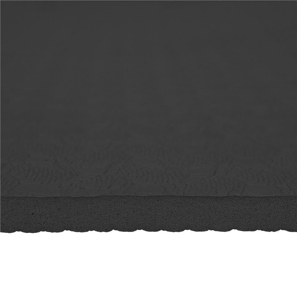 Saltea pentru antrenament, yoga, fitness, aerobic, pilates, exercitii la sol, 183x61cm, negru
