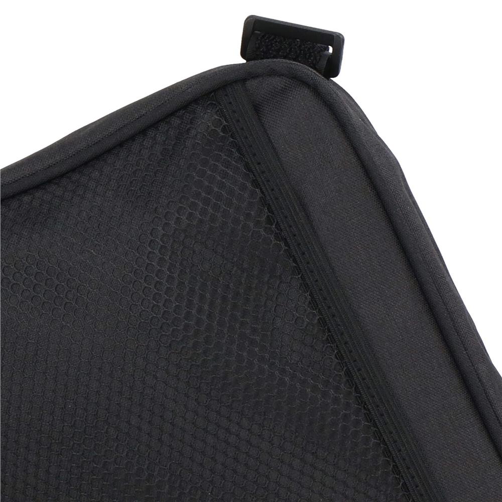 Geanta bicicleta impermeabila, cu buzunar pentru telefon, 30x21x5cm, negru