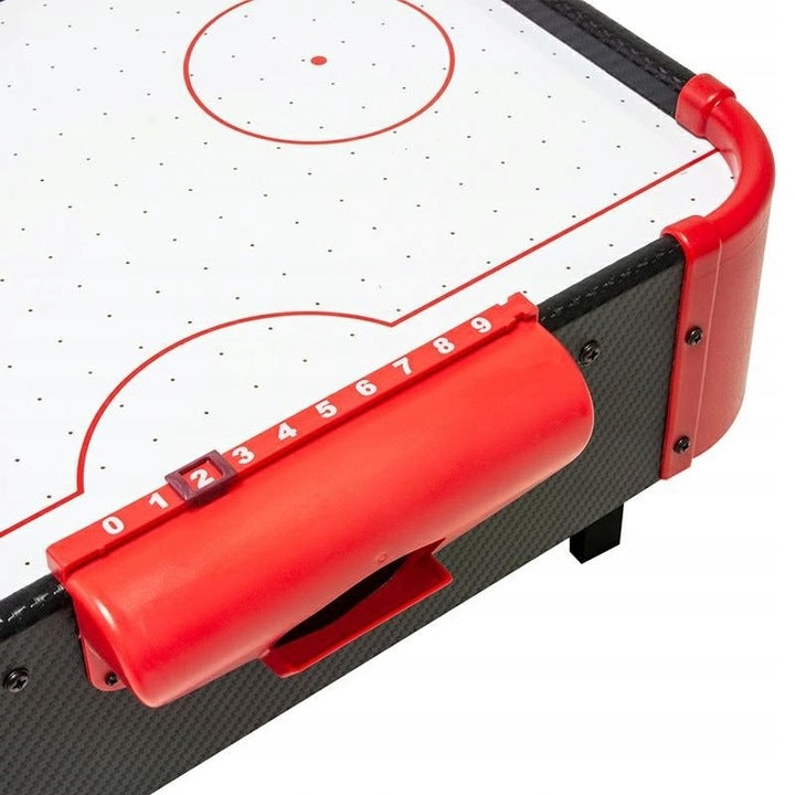 Joc de masa Air Hockey, pentru copii, 2 pucuri si 2 crose, 85x42x23cm