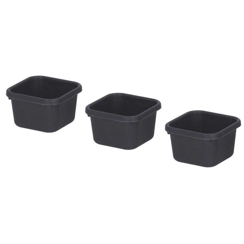 Organizator sertar bucatarie, 8 piese, negru