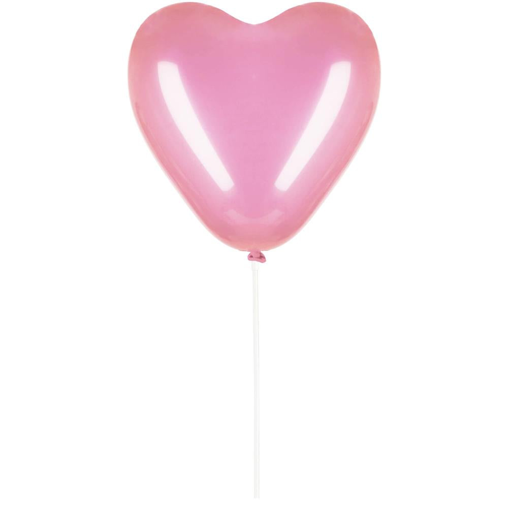 Set 50 baloane pentru petrecere in forma de inima, 30cm, roz