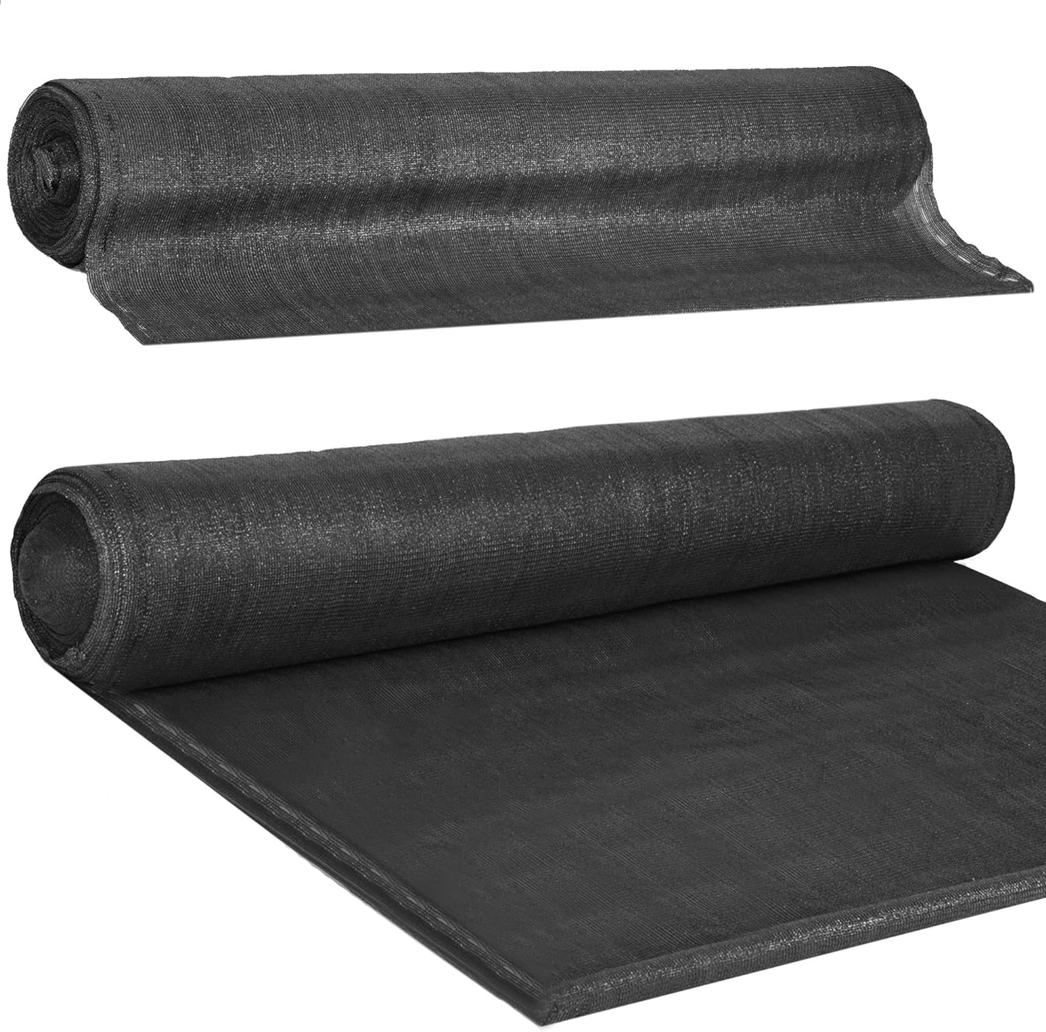 Plasa umbrire si intimitate pentru gard, 1.5m latime, 50m lungime, 65g densitate, gri