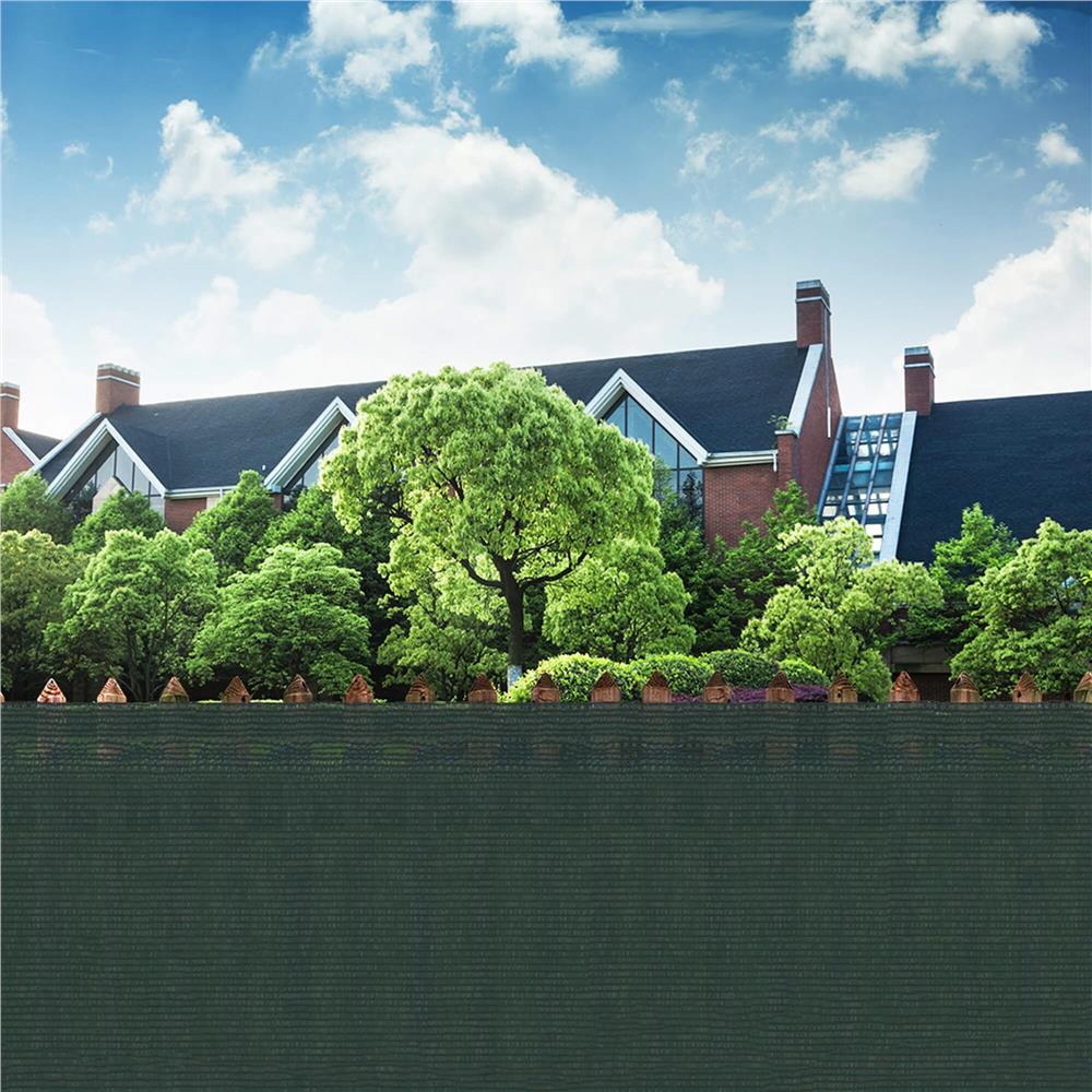 Plasa umbrire si intimitate pentru gard, 1.2m latime, 25m lungime, 140g densitate, verde