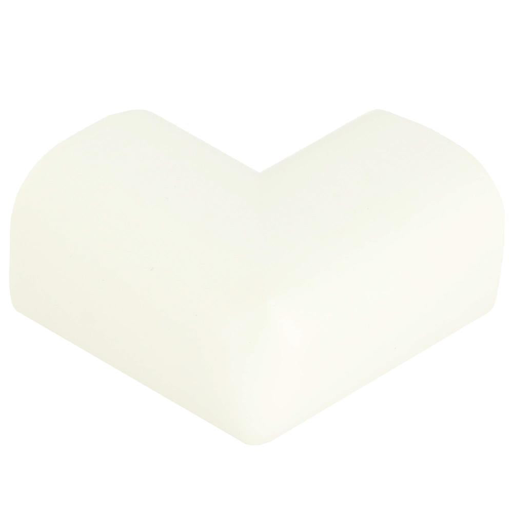 Set 10 protectii colturi pentru siguranta copii, 60x35mm, spuma EPE, crem