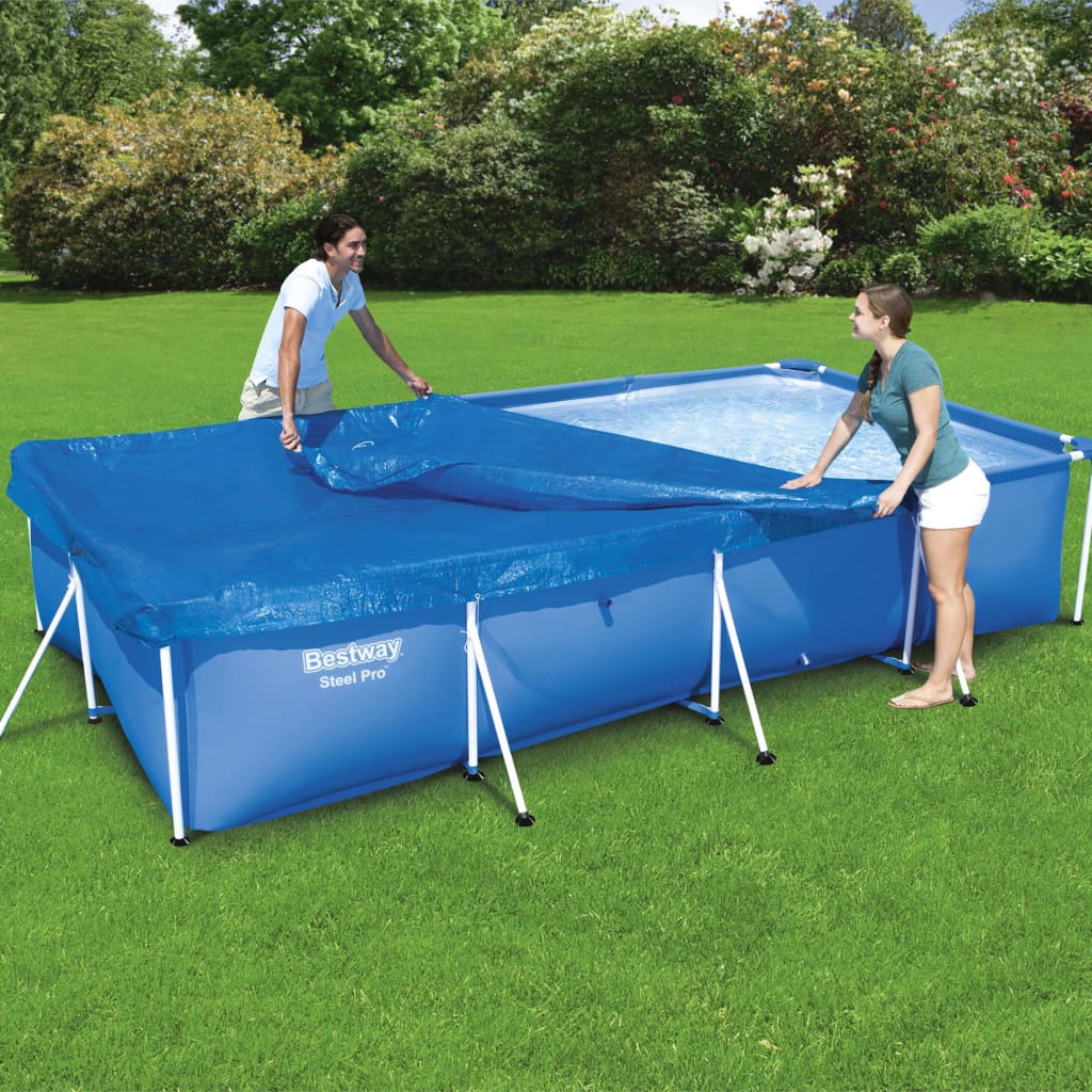 Prelata Bestway pentru piscina cu cadru metalic, 221x150cm