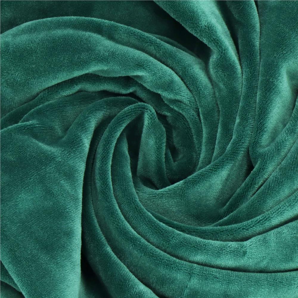 Husa pentru scaun catifelata, marime universala, poliester si spandex, verde