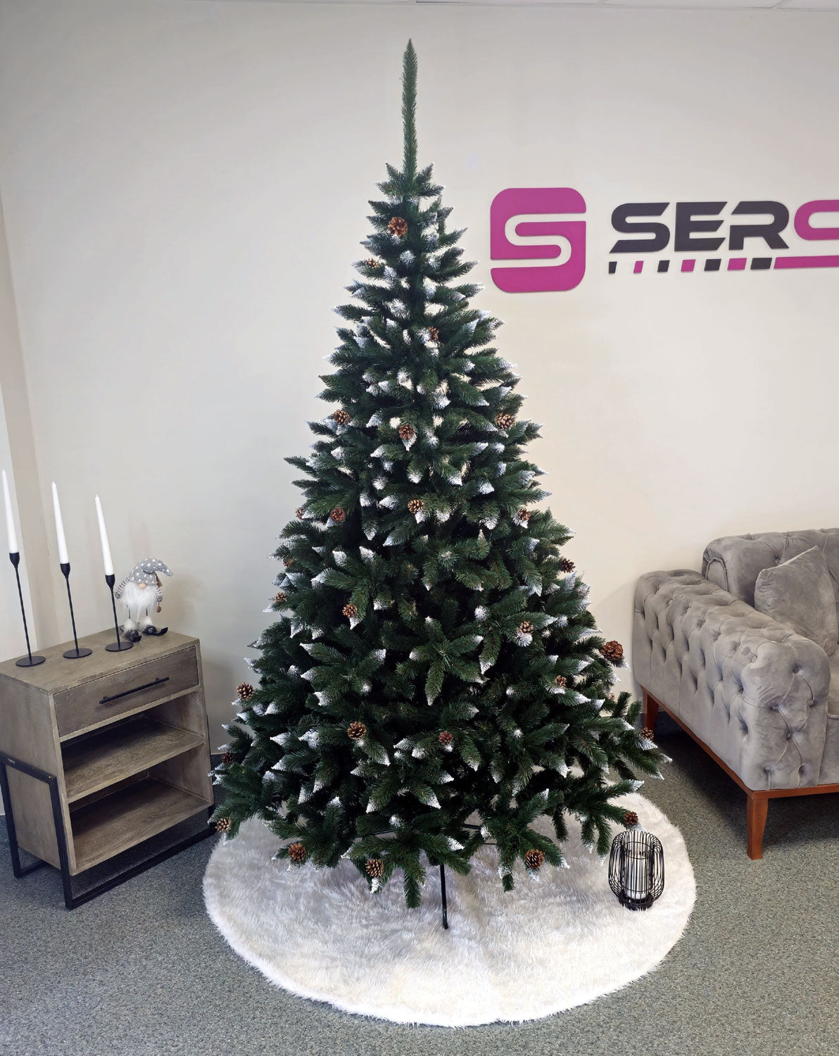 Brad artificial Christmas Deluxe by Sersimo, Danemark, 2D, 220cm