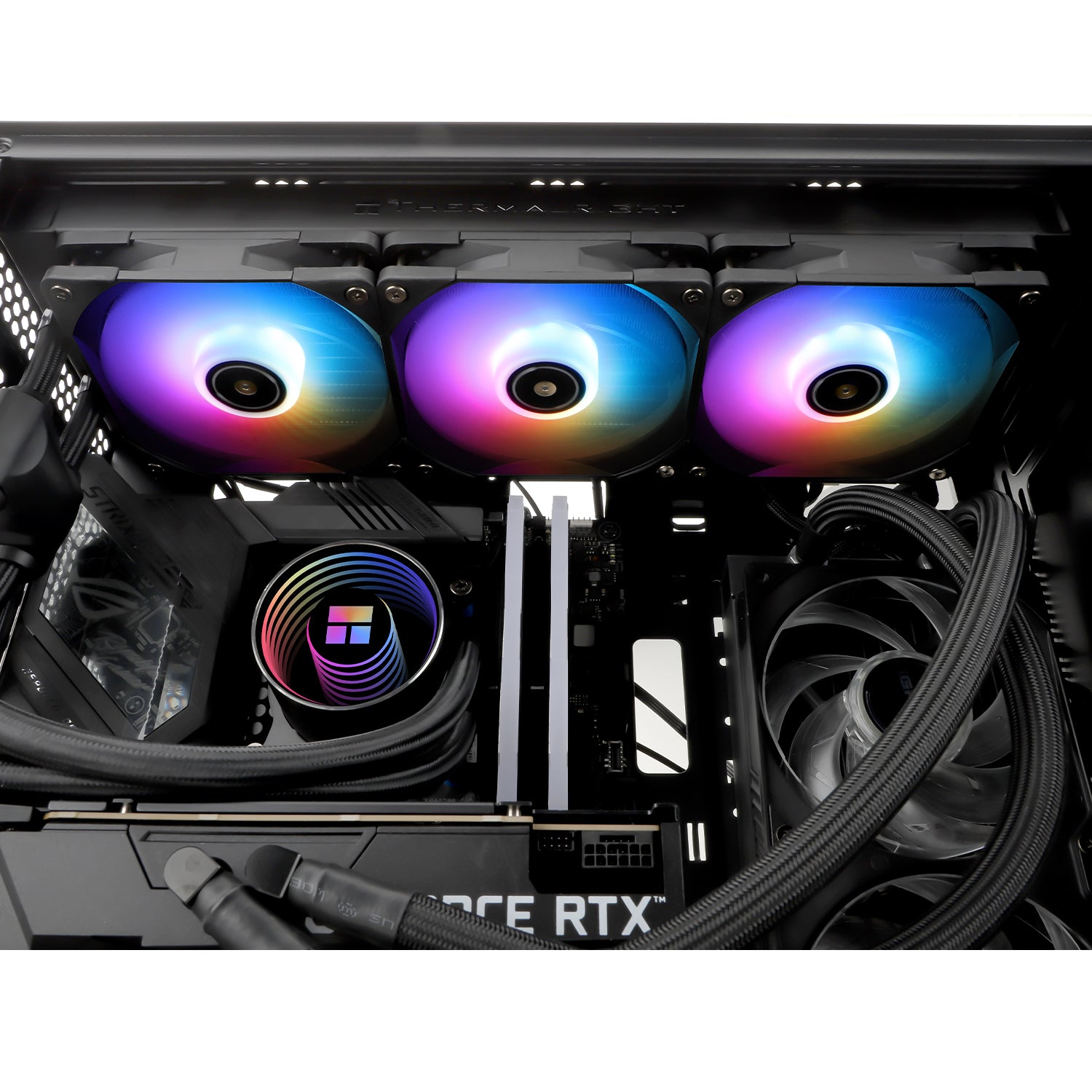 COOLER Thermalright "Frozen Magic 360 Digital Argb", skt. Intel si AMD, racire cu lichid, 3 x 120mm TL-M12Q, 2000 RPM, ARGB adresabil, alb "Frozen Magic 360 Digital Argb White V2"