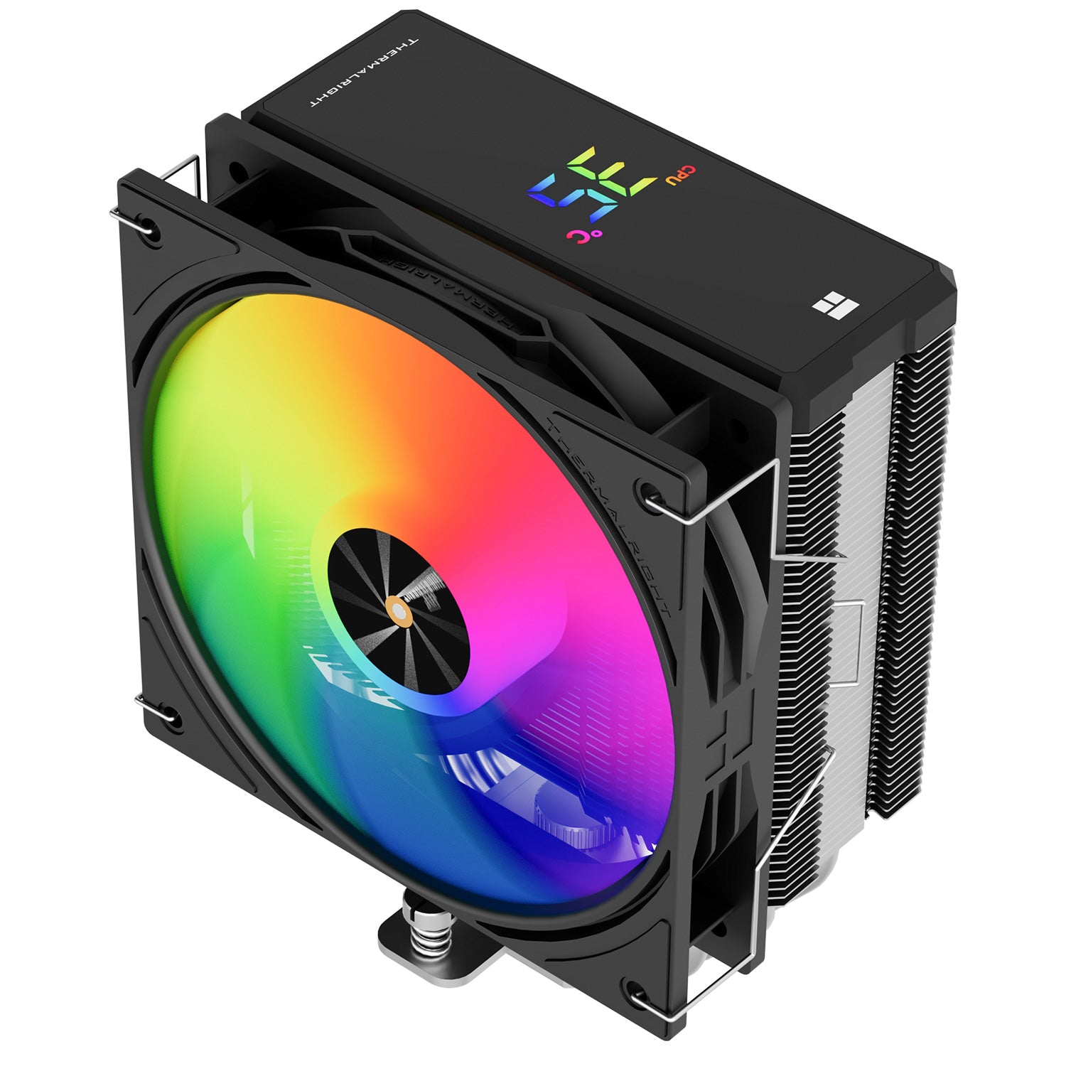 COOLER Thermalright "Assassin X 120 R Digital Argb Black" skt. Intel, racire cu aer, vent. 120mm, 2000 rpm, 4 heatpipes, inaltime 151mm, ARGB,"Assassin X 120 R Digital Argb Black"